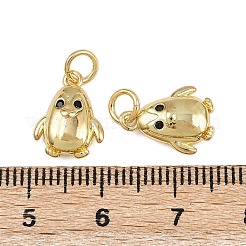 Pendentifs avec zircon cubiques à micro-pavés en laiton&nbsp;KK-A269-10G