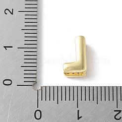 Liens multibrins initiaux en laiton micro pavé de zircone cubique transparente&nbsp;KK-S520-01G-12
