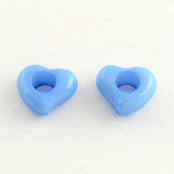 Opake Acrylperlen europäischen&nbsp;SACR-Q099-M93