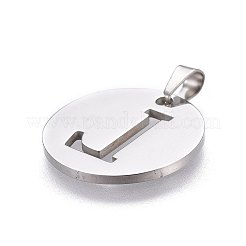 Pendentifs en acier inoxydable 201 anti-ternissement&nbsp;STAS-L221-33L