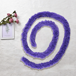 Rotolo di tessuto in ciniglia con pelliccia sintetica per decorazioni per alberi di Natale o ghirlande con fiocchi&nbsp;FIND-WH20003-95D