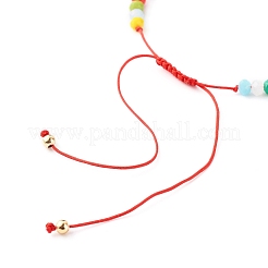 Nylonfaden geflochtene Perlenarmbänder Sets&nbsp;BJEW-JB06448