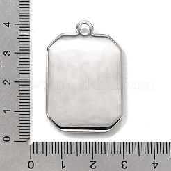 Anhänger aus Edelstahl 304 und natürlicher Paua-Muschel&nbsp;SH-CBA7184-01C-P