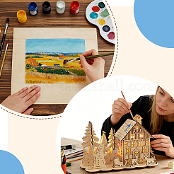 Fournitures artisanales en bois&nbsp;DIY-WH0591-511
