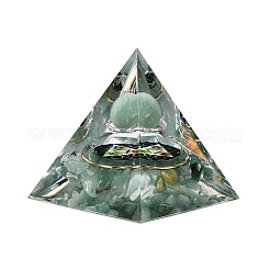 Générateurs d'énergie de résine de pyramide d'orgonite&nbsp;DJEW-N005-02C