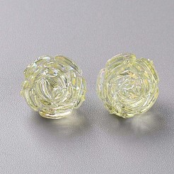 Abalorios de acrílico transparentes&nbsp;TACR-S154-31C-915