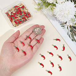 100pcs pendentifs en émail en alliage&nbsp;FIND-UN0010-50