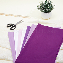 7 pièce de tissu en coton uni&nbsp;AJEW-WH0481-631C