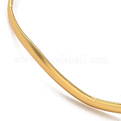 Juego de brazaletes de acero inoxidable 202 con revestimiento al vacío de PVD de 7 pieza&nbsp;BJEW-M317-13G-03