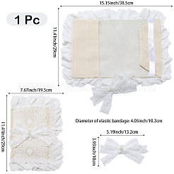 Couvertures de livres en dentelle de polyester&nbsp;AJEW-WH20001-71