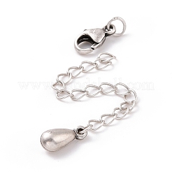 925 estensori per catena in argento sterling&nbsp;STER-D036-40AS