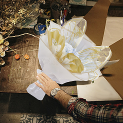 40 carta da regalo in polipropilene con ali di farfalla in 2 colori&nbsp;DIY-DR0001-76