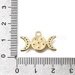 Pendentifs en laiton zircon cubique transparent&nbsp;KK-K426-04G