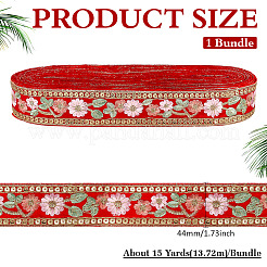 Ruban ethnique en polyester&nbsp;OCOR-WH0109-038A
