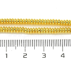 Fili di perline di ematite sintetica non magnetica elettrolitica&nbsp;G-H020-J01-02