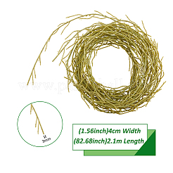 Kunststoff künstliches Rattan&nbsp;DIY-WH0430-917