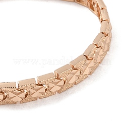 Messing-Gliederkettenarmbänder für Frauen und Männer&nbsp;BJEW-P324-01E-KCG