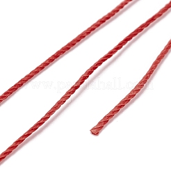 Ficelle ronde en fil de polyester ciré&nbsp;X-YC-D004-02E-049