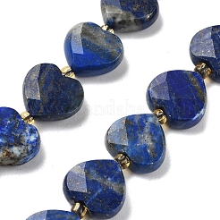 Natürlicher Lapislazuli Perlenstränge&nbsp;G-B044-B19-01
