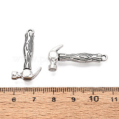 Pendentifs en alliage de style tibétain&nbsp;TIBEP-T054-10AS
