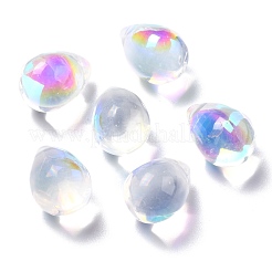 Glas Charms galvanisieren&nbsp;X-GLAA-P049-C