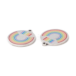 Ciondoli in acciaio inox smaltato 304&nbsp;FIND-A029-06P