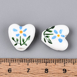 Porcellana fatti a mano perline di ceramica&nbsp;PORC-T134-28C