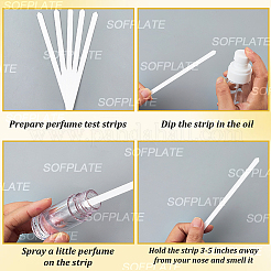 4 set di strisce reattive per profumi&nbsp;AJEW-SP0003-65B