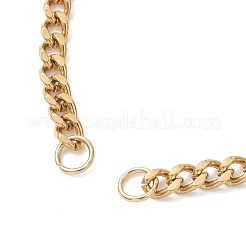 Creazione di braccialetti a catena in acciaio inossidabile 304 da 3 mm&nbsp;AJEW-JB01464-02