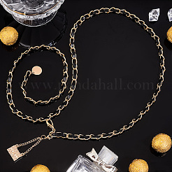 Chaînes de taille en cuir pu&nbsp;AJEW-WH0413-75