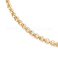 Rolo-Kettenarmbänder aus 304 Edelstahl&nbsp;X-BJEW-JB06029