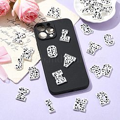 52 Stück 26 Stile PVC-Kunststoff-Cabochons&nbsp;FIND-CJ0002-58