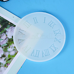 Flache runde Uhr mit römischen Ziffern&nbsp;SIMO-PW0001-425B-01