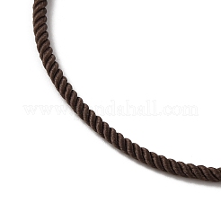 Fabricación de collares con cordón de nailon milanés redondo de 2 mm&nbsp;MAK-F038-C12-G