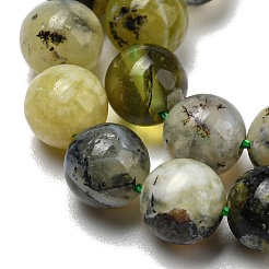 Natürlichen grünen Opal Perlen Stränge&nbsp;G-R494-A11-02
