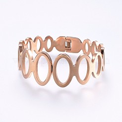 Brazaletes de acero inoxidable 304&nbsp;BJEW-P222-15
