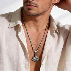Colliers pendentifs hache viking vintage en acier inoxydable 304 pour hommes&nbsp;WG47AC0-01