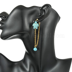 Pendientes colgantes de acero inoxidable 304 para mujer&nbsp;EJEW-JE07233