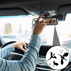 20 adesivo impermeabile per specchietto retrovisore per auto per animali domestici&nbsp;DIY-UN0008-26