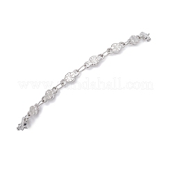 Pulseras de cadena de eslabones de acero inoxidable 304 para mujer&nbsp;BJEW-JB12680