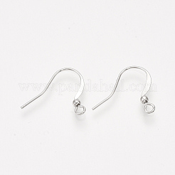 Crochets de boucle d'oreille français en laiton&nbsp;KK-S348-408