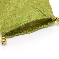 Sacchetti di stoffa per imballaggio regalo sacchetti con coulisse&nbsp;ABAG-WH0035-01L
