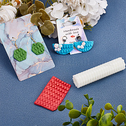 Strukturwalze für Polymer-Ton&nbsp;DIY-WH0010-47A