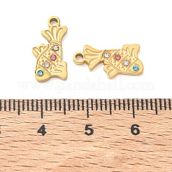 Pendentifs en strass en acier inoxydable 304&nbsp;RB-CBA7A56-09G-03