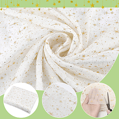 Sternförmiges Polyestergewebe&nbsp;DIY-WH0671-421