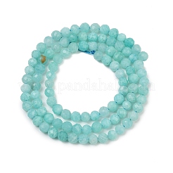 Chapelets de perles en amazonite naturelle&nbsp;LS-G-E411-43-4mm