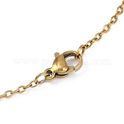 Collane con ciondolo a forma di stella&nbsp;NJEW-MZ00114-04