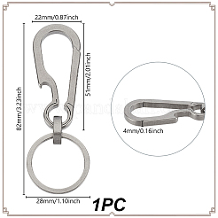 1 portachiavi in lega&nbsp;KEYC-GA0001-43A