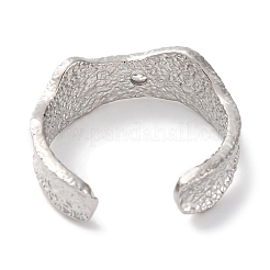 Anelli aperti da donna con placcatura in ottone e zirconi cubici&nbsp;RJEW-S242-12P