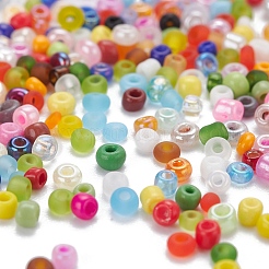 6300pcs 5 Arten Glas Saatperlen&nbsp;SEED-YW0001-18
